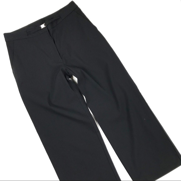 Express Y2K Stretch Black Cropped Trouser Pant - Picture 2 of 11